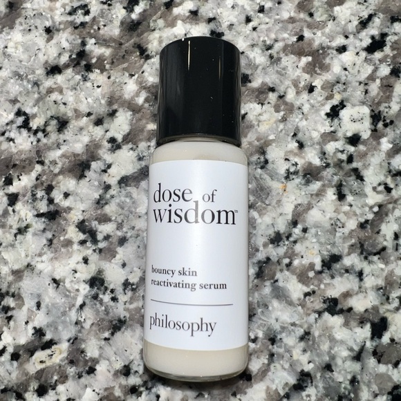 Philosophy DOSE OF WISDOM™ bouncy skin reactivating serum, new. 1 fl oz - Picture 2 of 3